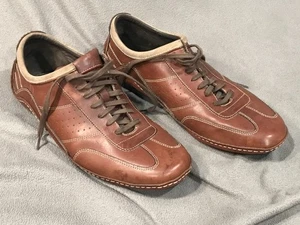 Größe 11 Herren Cole Haan G Serie Infinity Leder Oxford Braun Elegant Sneaker - Bild 1 von 12