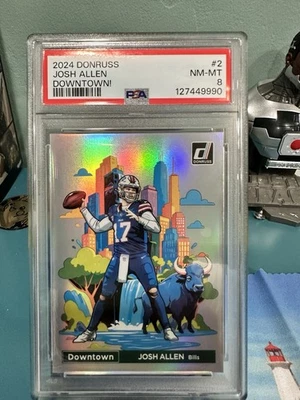 2024 Panini Donruss - Downtown! Josh Allen #2 - Image 1 of 3