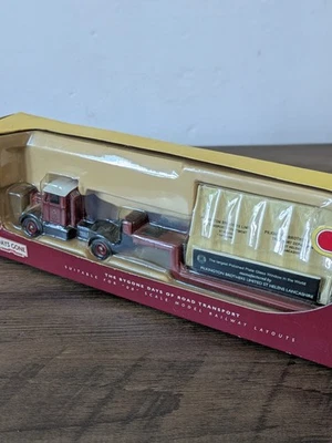 Lledo Days Gone Trackside Scammel Tractor With Artic Low Loader Glass #DG112002 - Image 1 of 4