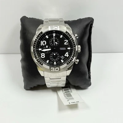 Fossil Bronson Chronograph Quartz Black Dial Men's Watch FS5710 - image 1 of 4