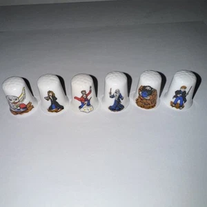Harry Potter Ditali Set di 6 Fine Bone China England Ron Herminone Silente - Foto 1 di 15