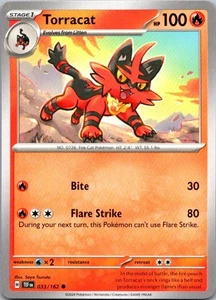 SV05: Temporal Forces #033/162 Torracat - Picture 1 of 2