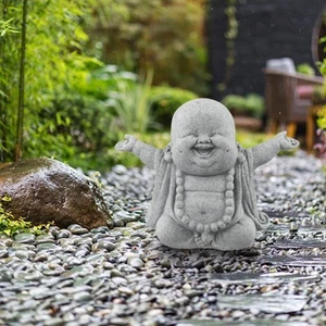 Brand New Buddha Ornament Decor Smiling Buddha For Good Luck Decoration - Picture 1 of 12