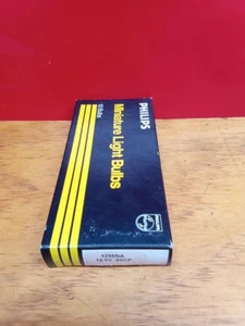 Phillips Pack Of 10 Miniature Light Bulbs 1295NA, New Old Stock, Free Shipping - Picture 1 of 6