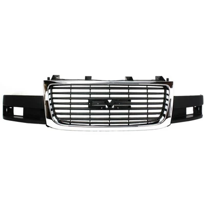 For GMC Savana 2500/3500 Grille Assembly 2003-2017 Chrome Shell/Painted Black Foto 1 de 4