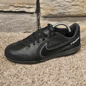 Nike Shoes Soccer Tiempo Legend 9 Academy Low Indoor DA1329-001 Size 5.5 Y - Picture 1 of 9