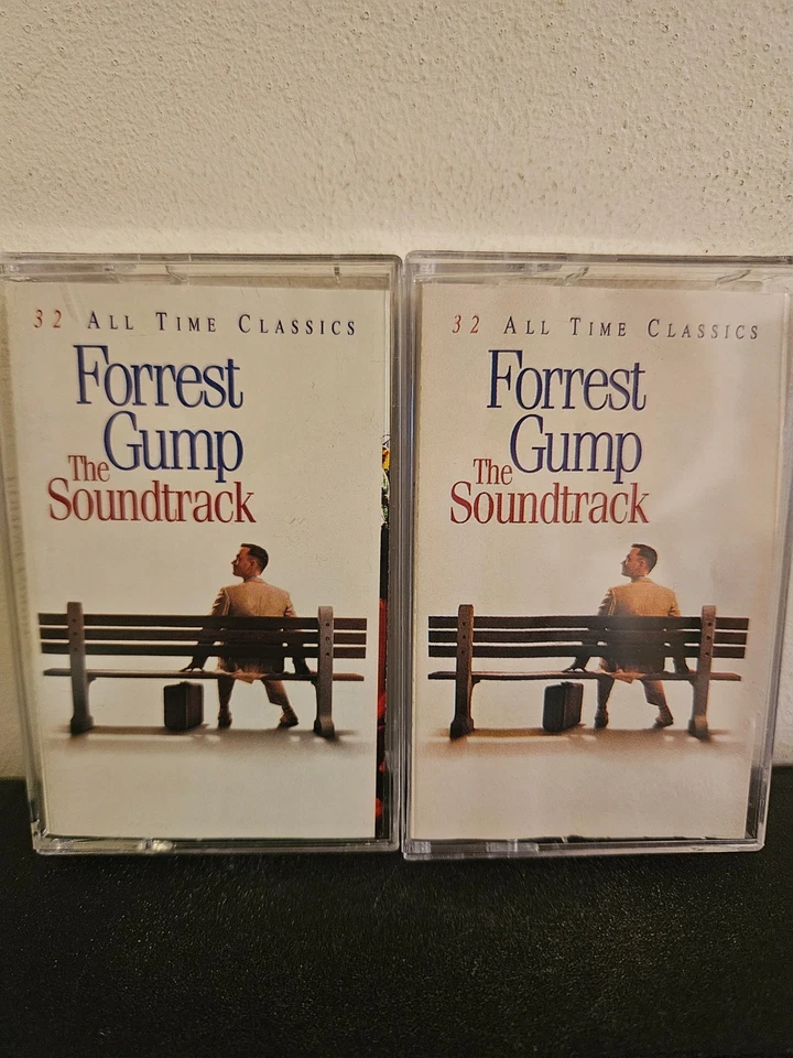 FORREST GUMP Various 1994 CASSETTE TAPE 2 X TAPES POP ORIGINAL MUSIC SOUNDTRACK - Image 1 of 4