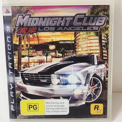 Midnight Club Los Angeles - PlayStation 3 - PS3 Game With Manual Racing Action - Image 1 of 4