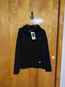 Women’s Soybu Sweatshirt Black Hooded Small NWT - Picture 1 of 6