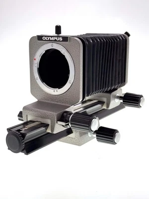 Vintage Olympus OM Bellows with Dual cable release with Box (Exc) - Image 1 of 4