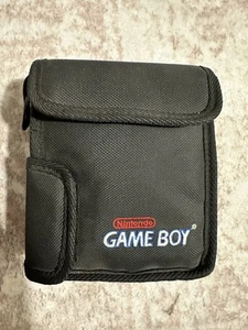 Nintendo Gameboy Carrying Case Black - Picture 1 of 9