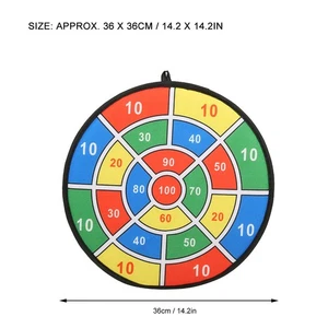 Dart Board Game Child Kids Interactive Dart Educational Indoor Outdoor Game Toy - Picture 1 of 13