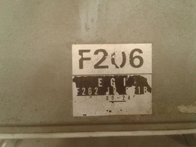 Engine ECM Electronic Control Module VIN 1YV Manual Fits 90-92 MAZDA 626 590763 - Image 1 of 3