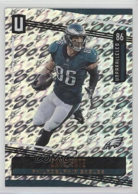 2019 Panini Unparalleled Flight Zach Ertz #104 - Image 1 of 2