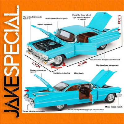 JakeSpecial – Cadillac Eldorado 1959 Diecast Model 1/24 Scale - Photo 1/4