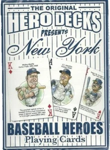 Nuevas tarjetas de juego de héroes de béisbol de los Yankees de Herodecks de Nueva York - Imagen 1 de 1