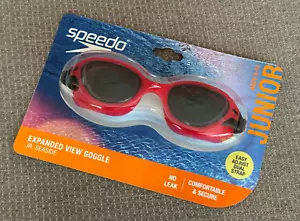 Speedo Junior Occhiali da Nuoto Mare Rossi/Fumo Vista Espansa - Foto 1 di 4