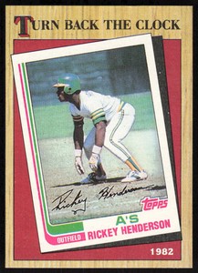 1987 Topps #311 Rickey Henderson   - FREE SHIPPING
