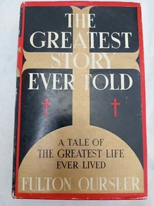 The Greatest Story Ever Told By Fulton Oursler. Eighth Impression. Free Shipping - Bild 1 von 19