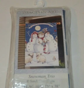 Images in Art Schneemann Trio Flagge 25" x 38" - Bild 1 von 4