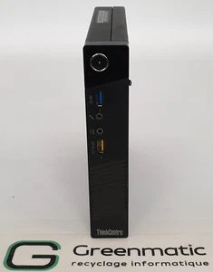 CLIENT LEGER LENOVO THINKCENTRE DESKTOP M73 CELERON G1840T 8GO SSD 128 - Imagen 1 de 5