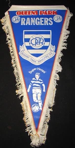 Queens Park Rangers 70er Jahre Vinyl Wimpel; "Super Hoops" 16" Länge - Bild 1 von 4