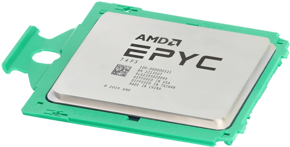 AMD EPYC 73F3 Processor 16-Core 3.5 GHz CPU 100-000000321 UNLOCKED FULL VERSION - Image 1 of 1