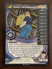 Gohan The Bookworm HOLO FOIL Rare 101 LV1 DBZ TCG Dragon Ball Z Score CCG