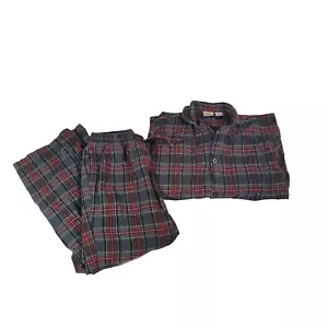 LL Bean Herren Flanell Pyjama LESEN - Bild 1 von 12
