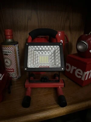 Supreme Cordless Floodlight Lamp Red FW16 - Image 1 of 2