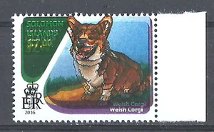 Error Double Impression Domestic Animals Dogs Puppies Welsh Corgi MNH - Picture 1 of 1