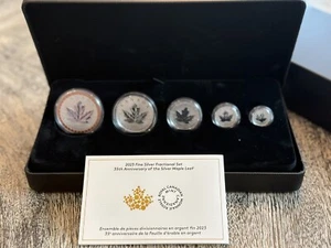1988-2023 35th Anniversary Silver Maple Leaf - Canadian fractional Proof Set!🔥 - Picture 1 of 4