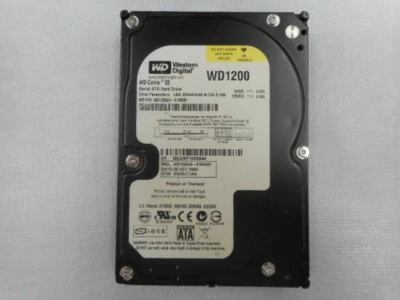 WD1200JS-61MHB1   120GB 7200 SATA Hard Drive 3.5 3H - Image 1 of 3