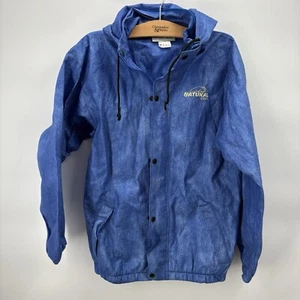 Natural Gear Rain Suit Zip Up Hoodie Size Small NG-TS-101 Solid Blue- Excellent - Bild 1 von 6