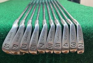 Golfsmith TOUR MODEL Iron Set 2-SW VINTAGE RARE True Tempter Shafts RH - Picture 1 of 5