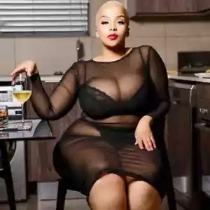 Sexy Black Sheer Plus Size See Through MESH Long Sleeve Net Dress - Picture 1 of 4