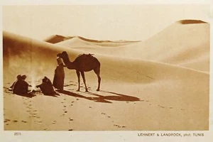 AK Kolonial - Tunesien - Feuerwerk zwischen Dünen - ca. 1920 - Bild 1 von 1