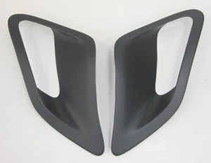 Matte Carbon fiber GT2 Side fender Air Intake Scoops vents fit Porsche 997 Turbo - Picture 1 of 5
