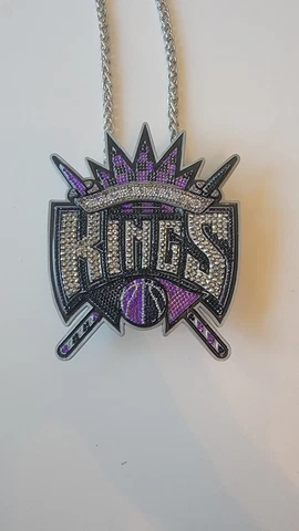 Sacramento Kings Retro Logo Custom With Chain, 2023 Statement Jersey Theme Cover