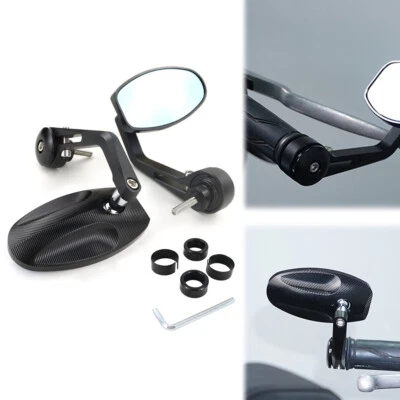 Fit For Triumph Tiger Explorer 2014-2021 Handle Bar End Side Rearview Mirror  - Image 1 of 4