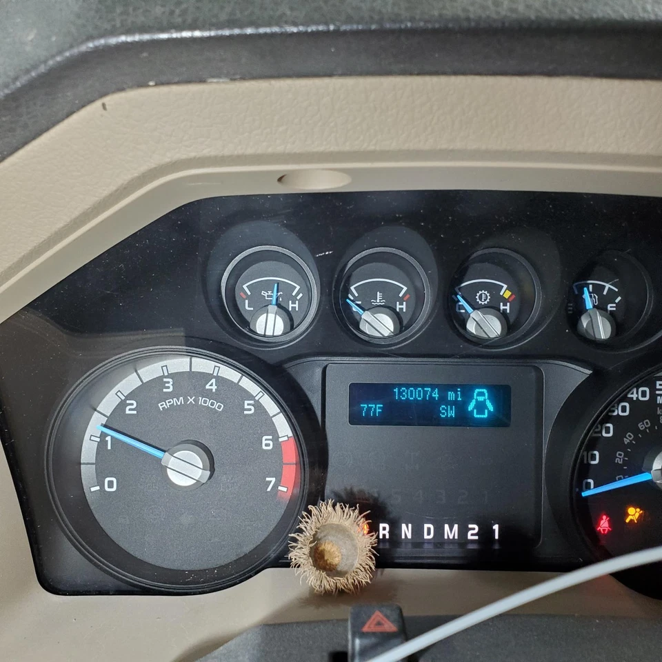 FORD FORD F350SD PICKUP Speedometer (cluster), MPH, gasoline (6.2L), ID EC3T-1 - Image 1 of 1