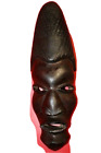 16" Long Mask  Africa Hardwood Wooden African Art