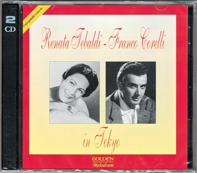 Renata TEBALDI & Franco CORELLI IN TOKYO 2CD 1973 71 Rigoletto Otello La Boheme - Bild 1 von 1