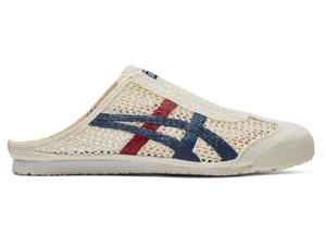 Onitsuka Tiger MEXICO 66 SABOT Cream / Mako Blue Mesh Shoes US men's 4-14 NEW - Picture 1 of 9