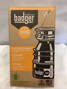 InSinkErator Badger 100 Standard Series 1/3 HP Continuous Feed Garbage Disposal - Picture 1 of 2
