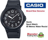 Casio Watch 50m Water Resist Date Mw59 Mw 59 7ev 12 Month Warranty Ebay