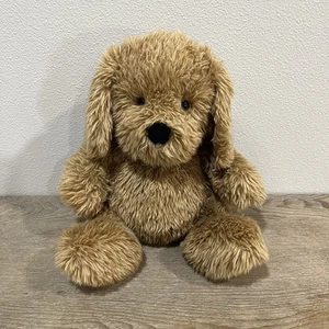 Gund Puppy Dog Tan Brown Red Collar 14" Soft Plush Vintage Stuffed Animal Toy - Imagen 1 de 12