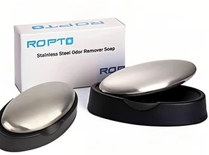 2 Confezioni Sapone in Acciaio Inox Mano Rimuovi Odori Barra Elimina Odori Come...  - Foto 1 di 11