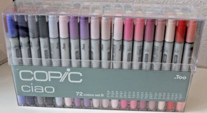COPIC Ciao 72er Set - Marker 72 Farben - Neu - 4.3 1105 S12 - Bild 1 von 2