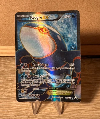Pokemon Kyogre EX Full Art Ultra Rare Dark Explorers 104/108 HP - Image 1 of 4
